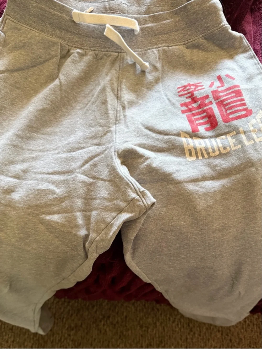 Limited edition Roots of Fighter Bruce Lee sweatpants Men’s S - Picture 3 of 5